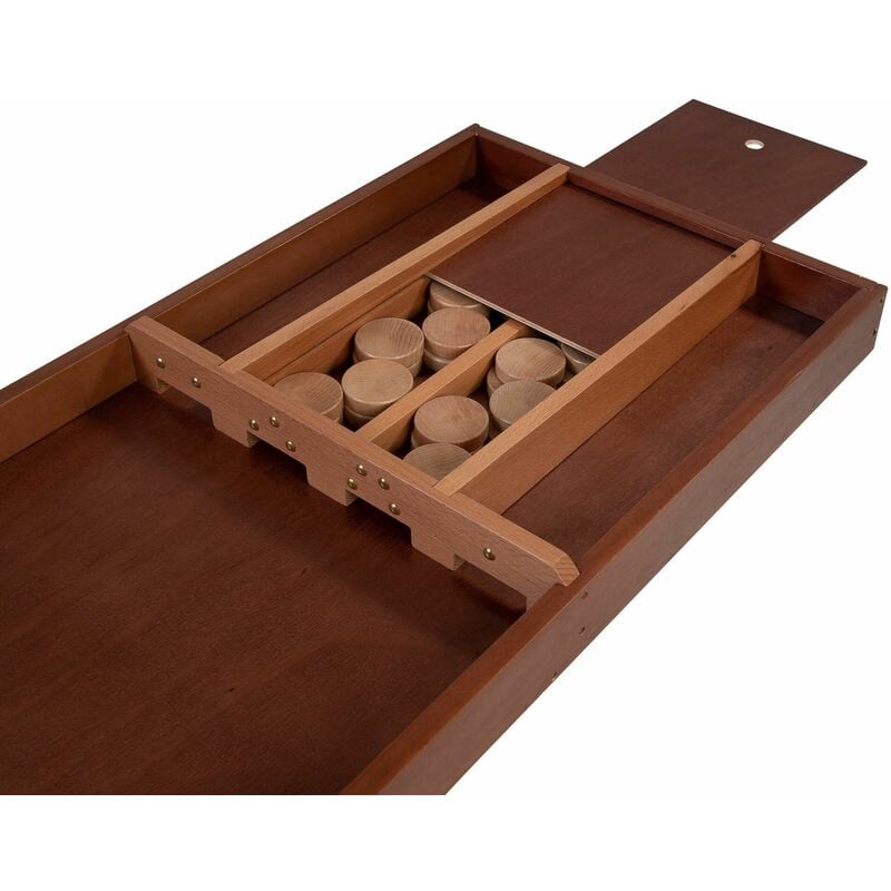 Longfield Dutch Shuffleboard 200 cm Sjoelbak groß aus Holz