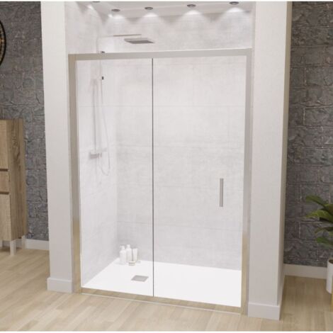 Porte de douche 140 cm coulissante NERINA (1/2)
