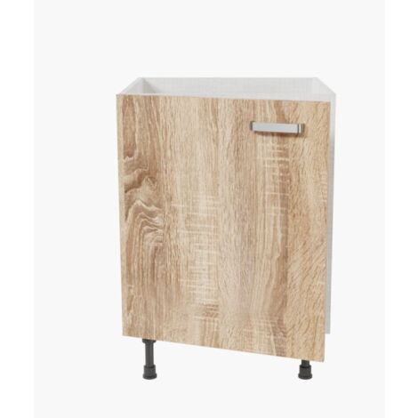 Meuble sous évier - 60 cm - Bois