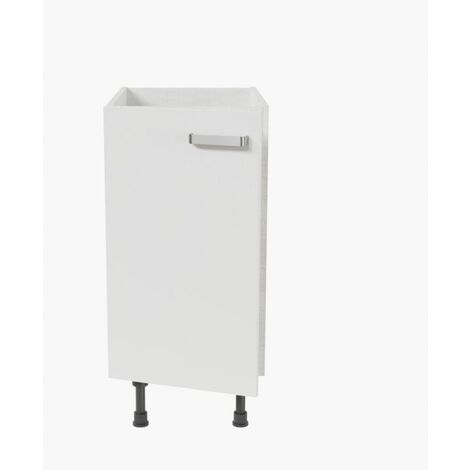 Meuble sous évier - 40 cm - Blanc