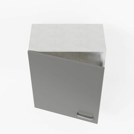 Meuble haut de cuisine - 60 cm - Gris
