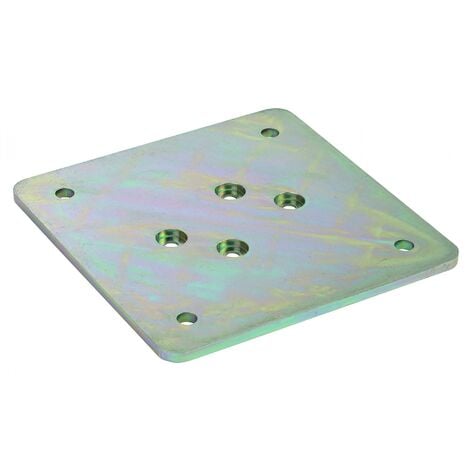 Platine pour fixation au sol du piquet P 900 - Decayeux