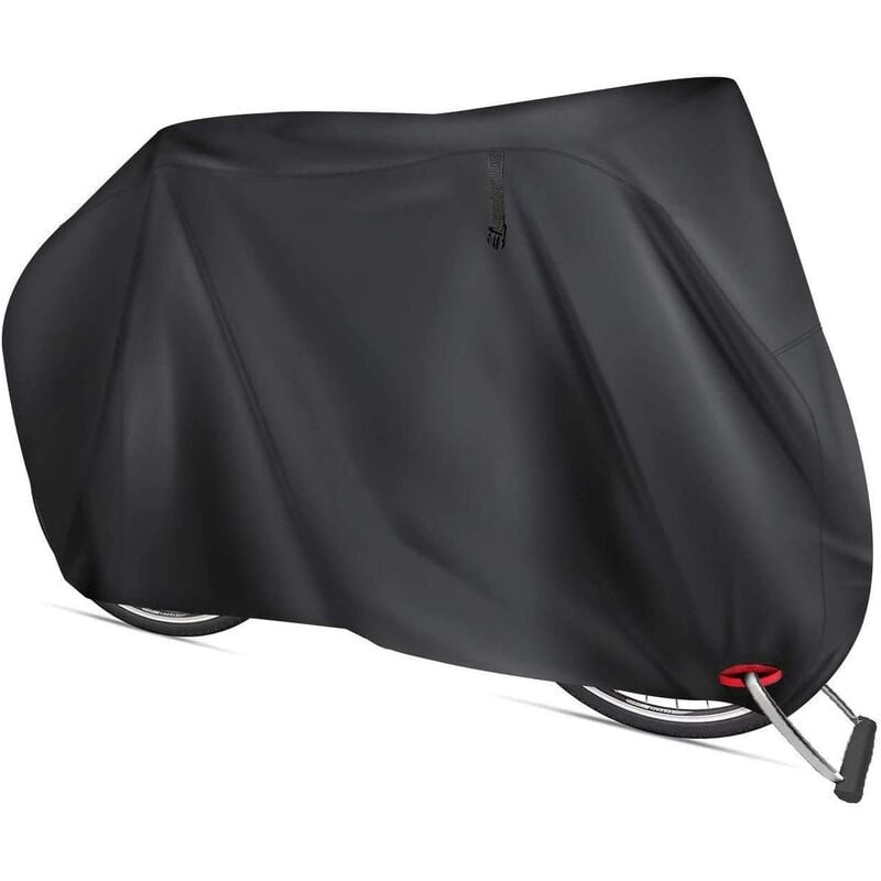 Cubierta para bicicleta, cubierta protectora para bicicleta, tela Oxford 210D, protección UV impermeable, adecuada para bicicleta de montaña, bicicleta de carreras, bicicleta eléctrica