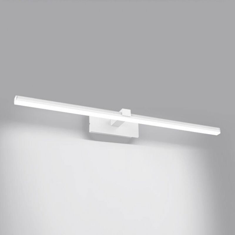 Aplique de baño LED - Lámpara de espejo de baño impermeable IP44 Aplique de baño - Blanco 500/10W, luz neutra