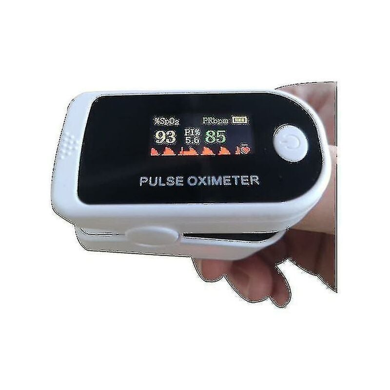 Oxímetro de clip para dedo Oxímetro de pulso Lun Detección de frecuencia cardíaca Oxímetro de punta de dedo negro