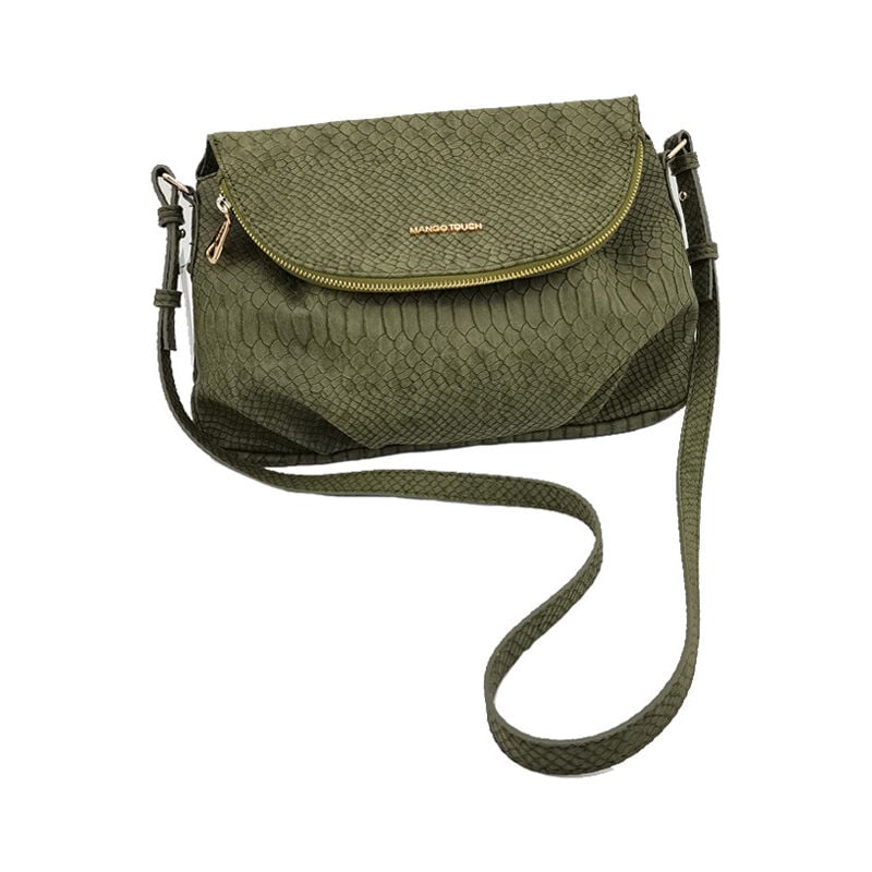 Bolso mujer piel - bolso de piel bolso de hombro bolso de mano bolso de hombro bolso de piel bolso de mujer cierre de hebilla, verde militar