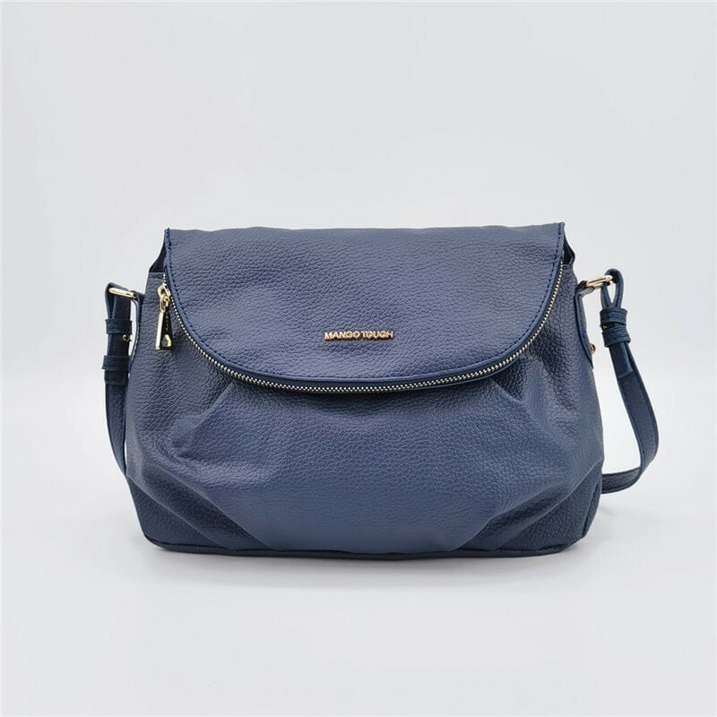 Bolso de mano de mujer en piel - bolso de piel bolso de mano bolso de mano bolso de mano de piel bolso de mujer hebilla, azul