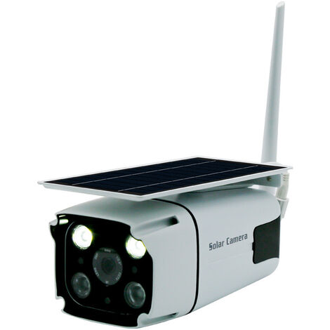 Cámara de vigilancia remota inalámbrica WIFI / 4G, cámara solar para exteriores de baja potencia, cámara impermeable