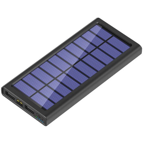 bandeja grupo escalera mecánica Versión de ahorro de energía Batería externa Cargador solar 20000 mAh Power  Bank [2020 Advanced Smart
