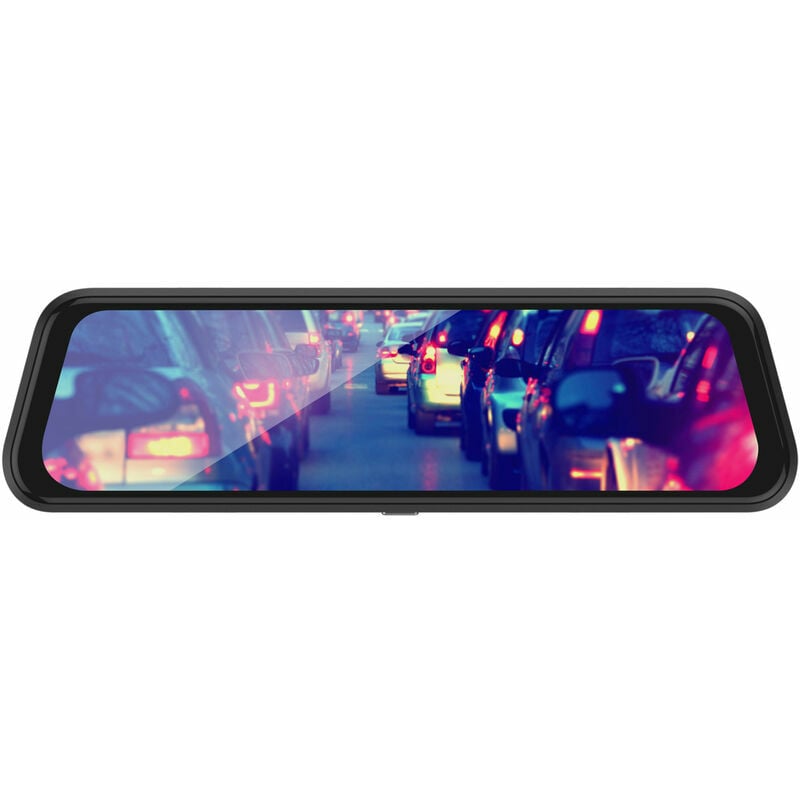 Dashcam espejo retrovisor para coche pantalla táctil cámara de marcha atrás Full HD 2,5 K cámara para coche 310 ° gran angular trasera impermeable con-thsinde