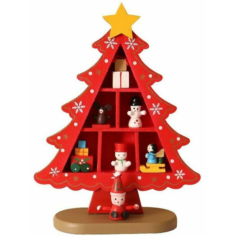 Otra decoración para Navidad-Decoración navideña Decoración navideña de madera Árbol de Navidad Árbol de Navidad Ventana Accesorios Regalos de Navidad Regalos de Navidad-
