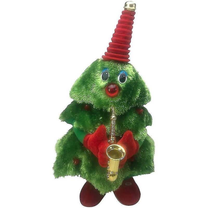 Juguetes de peluche eléctricos de Navidad Cantar y bailar Árbol de Navidad Juguetes Regalo thsin