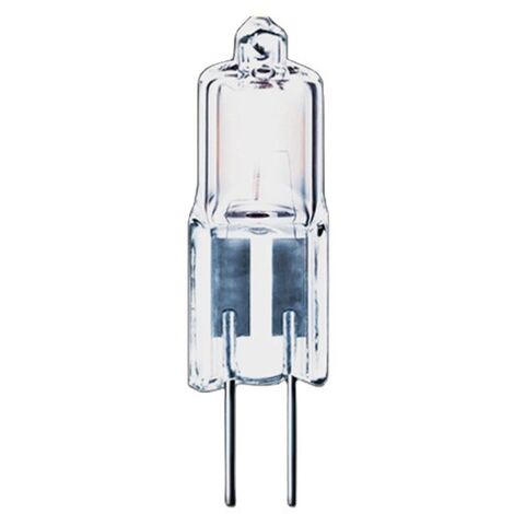 Clase de energía C 10 unidades Comyan G4 bombillas halógenas 20W 12V blanco cálido 2800K cápsula transparente regulable