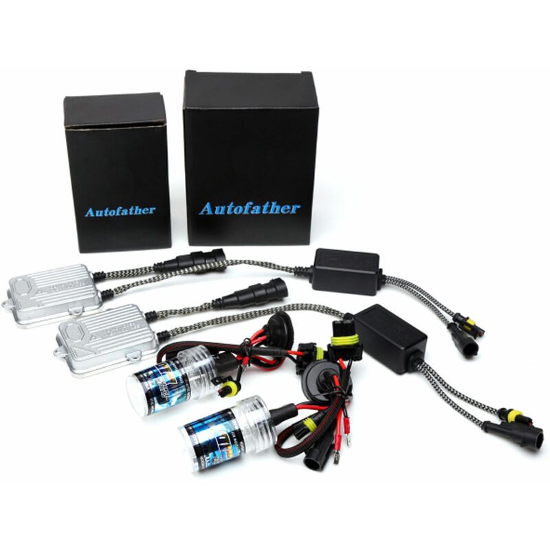 Hid Conversion Kit 8000K H7 Xenon Headlight Bulbs 55W Ballast