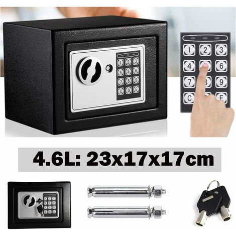 SECURE DIGITAL STEEL SAFE ELECTRONIC HIGH SECURITY HOME OFFICE MONEY ...