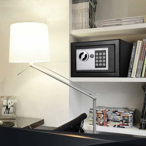 Digital Electronic Security Safe Box with Two Keys,High Security Steel ...