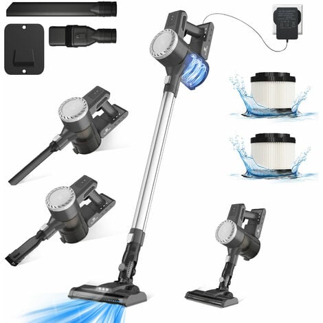 6 IN 1 Cordless Stick Vacuum Cleaner Hoover Upright 1000W Handheld Clean Bagless