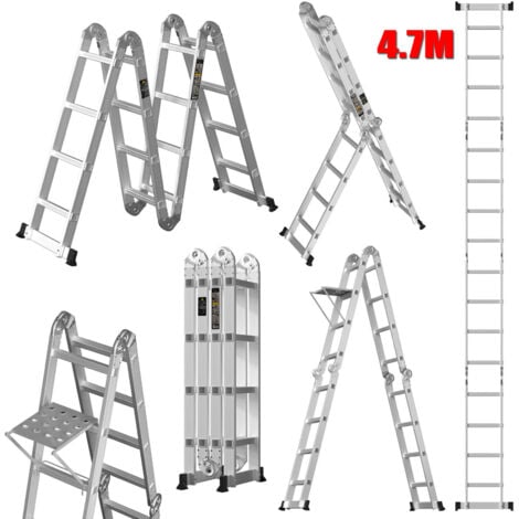 Aluminium multi deals purpose ladder en131