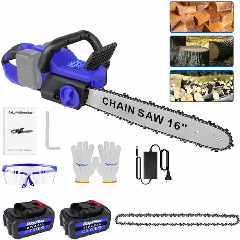 Handheld electric store chainsaw