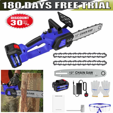 Blue deals max chainsaw