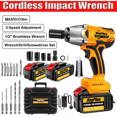 Torque Wrench Use Impact Driver As Drill Power Torque 3/8 Inch