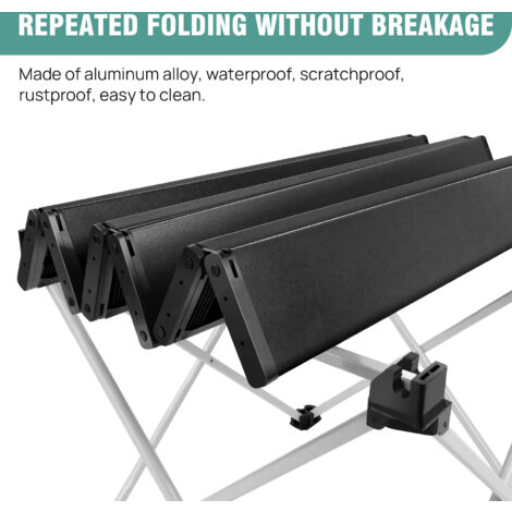 2024 Portable Folding Mini Camping Picnic Table Party Kitchen Outdoor Garden BBQ