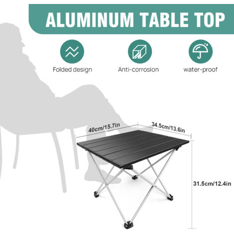 2024 Portable Folding Mini Camping Picnic Table Party Kitchen Outdoor Garden BBQ