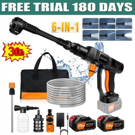 3000W Electric High Pressure Washer 180Bar / 3000 PSI Jet Wash Patio Car 6 in 1