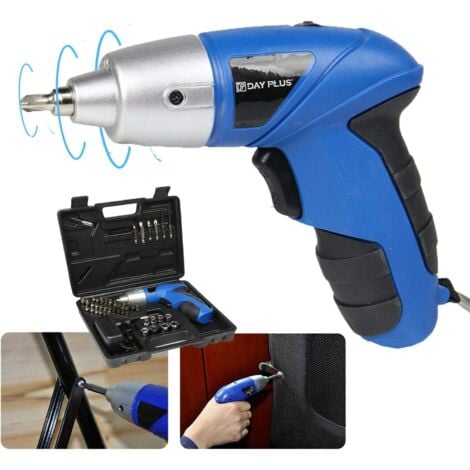 Electric Screwdriver Cordless Screwdriver with Front LED Light