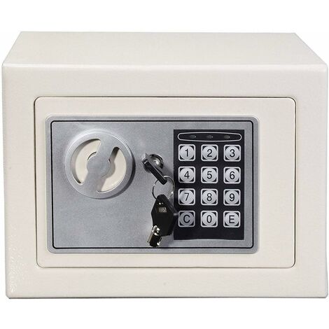 4.6L Digital Steel Safety Box Safe Electronic Security Coffer Safety ...