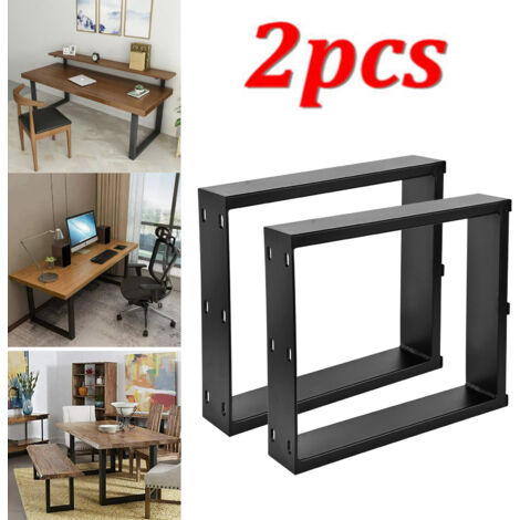 Square Table Legs Metal Industrial Dining Coffee Solid Steel Frame DIY Furniture