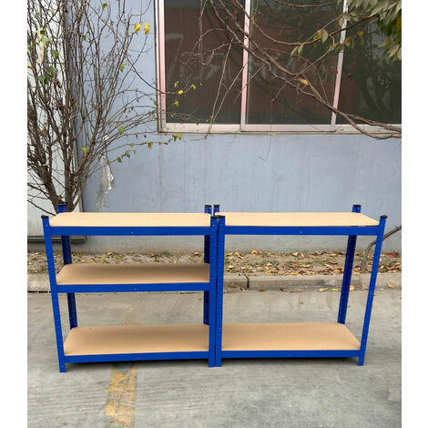 Blue, Large 90*40*180CM  Heavy Duty Garage Shed 5 Tier Racking Storage Shelving Units Boltless Shelves~p38492260 - View #11