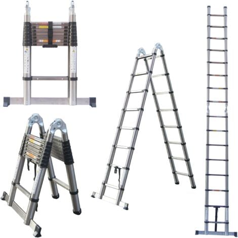 Telescopic a deals frame ladder