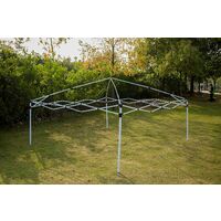 Pop Up Gazebo Tent 3m x 3m Portable Instant Commercial Gazebo Canopy Outdoor Party Tent Garden Heavy Duty Gazebo Event Shelter With Carry Bag (4 Sides, Green)