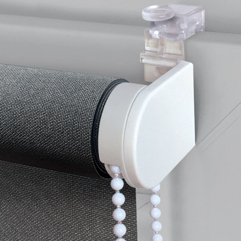 Kit de montage pour stores enrouleurs Support PVC 25 mm blanc - longueur de chaîne 120