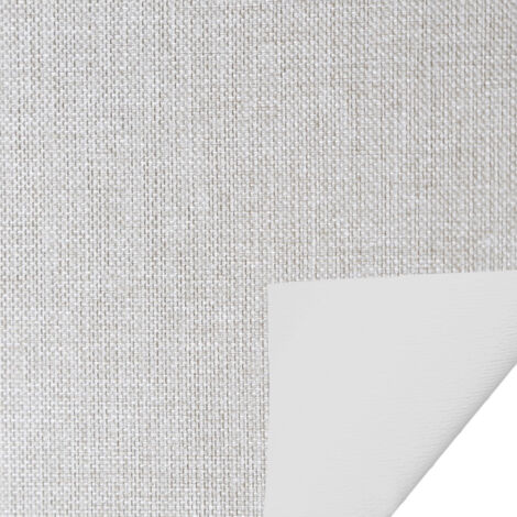 Store enrouleur occultant ancona effet tweed - gamme Must - Beige - L64 x H190cm