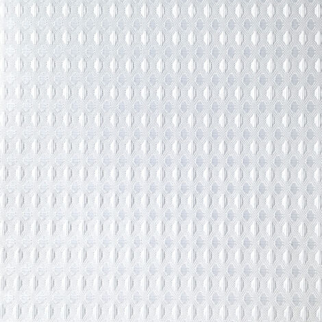 Lot de 5 lamelles verticales 89mm corona pour store californien - Blanc - L8,9 x H280cm