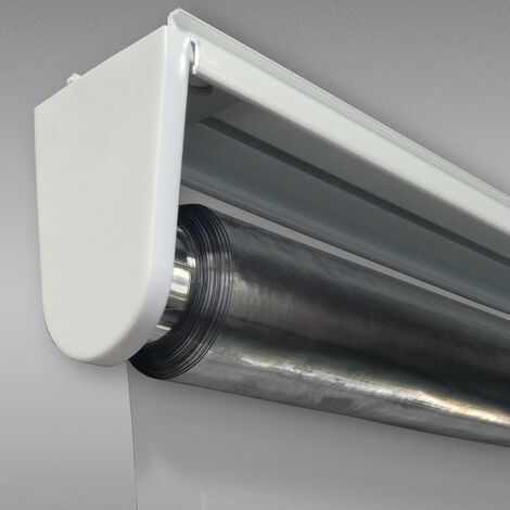 Store Enrouleur Transparent de Protection et de distanciation ProtectStore Rail L144 x H250cm Transparent 