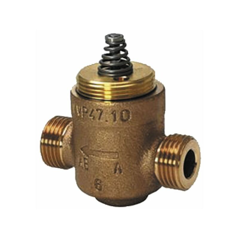 Vanne Terminale 3 Voies Bipolaire DN10 Kvs 1 M1/2 SIEMENS VMP47.10-1 - Neuf Sous Emballage