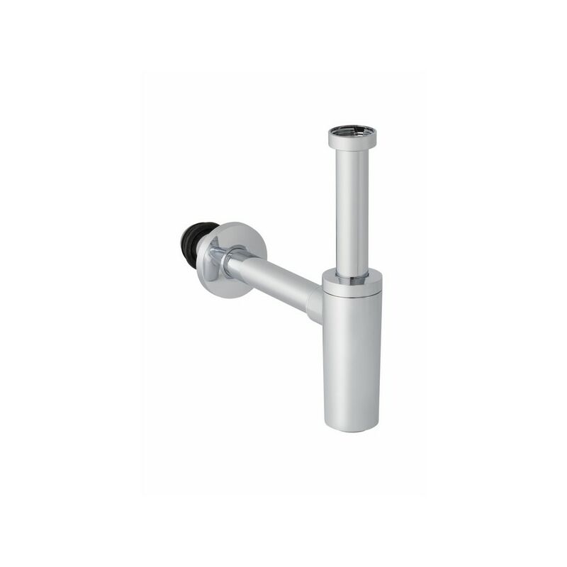 Siphon Y compact avec valve pour lavabo-bidet ∅ 40 x 32 mm