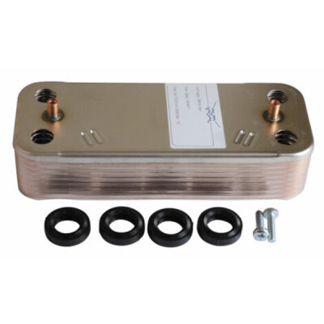 Diff – Échangeur thermique 16 plaques – Longueur 500mm – Pour chaudières Chaffoteaux – Efficacité énergétique optimisée (1/2)