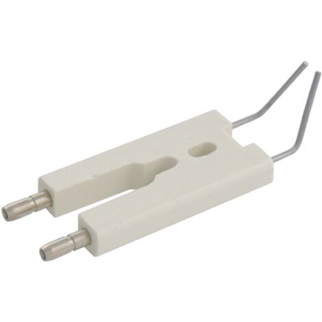 Chappee – Bloc électrode fioul – Electrode allumage de chaudière – Longueur 200mm – Largeur 50mm – Installation professionnelle recommandée - S58528424