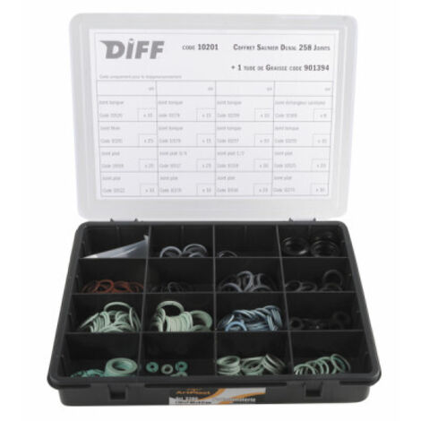 Coffret 258 joints - DIFF pour Saunier Duval : COFFRET 258 JOINTS (1/2)