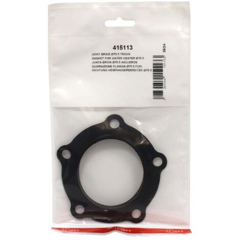 Diff – Joint pour chauffe-eau ARISTON 5 trous – Ø 75mm – Pour Chaffoteaux – Joint de qualité pour installation durable (1/4)
