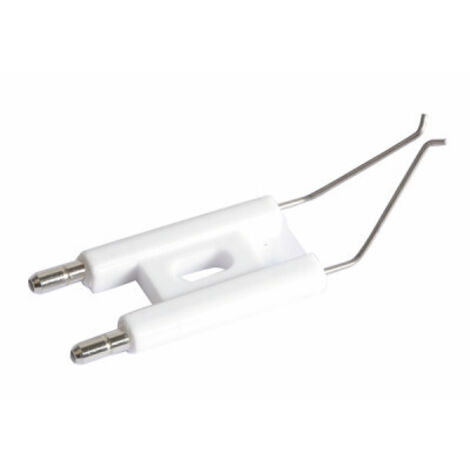 Diff – Électrode allumage chaudière BFE01.101 – Compatible ECOFLAM, FRANCO BELGE, SIME – Dimensions 40mm x 25mm – Épaisseur 4mm (1/2)