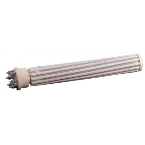 Résistance stéatite Ø52mm monobloc standard 1200W, 255mm, TC - DIFF