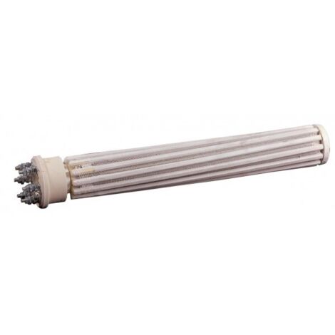 Résistance stéatite Ø47mm monobloc standard 3000W, 435mm, TC - DIFF