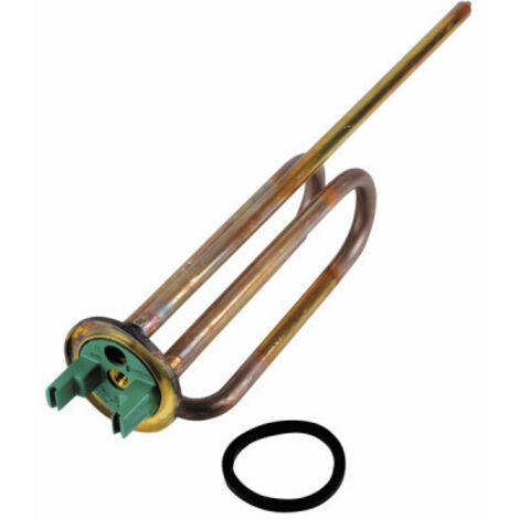 Résistance blindée 2000W – Ø48 mm – Longueur 300 mm – Thermo-plongeur en cuivre – Compatible thermostat embrochable