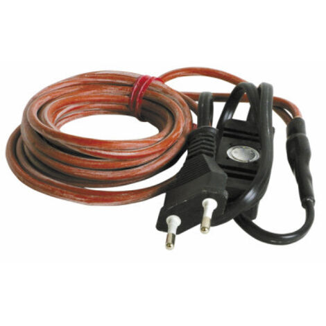 Cordon 3m 230V avec prise et thermostat - DIFF (1/2)