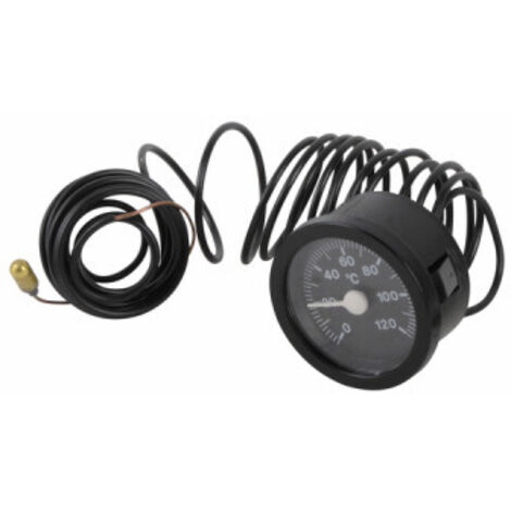 Thermomètre rond de chaudière Type CW cadran de 43 mm